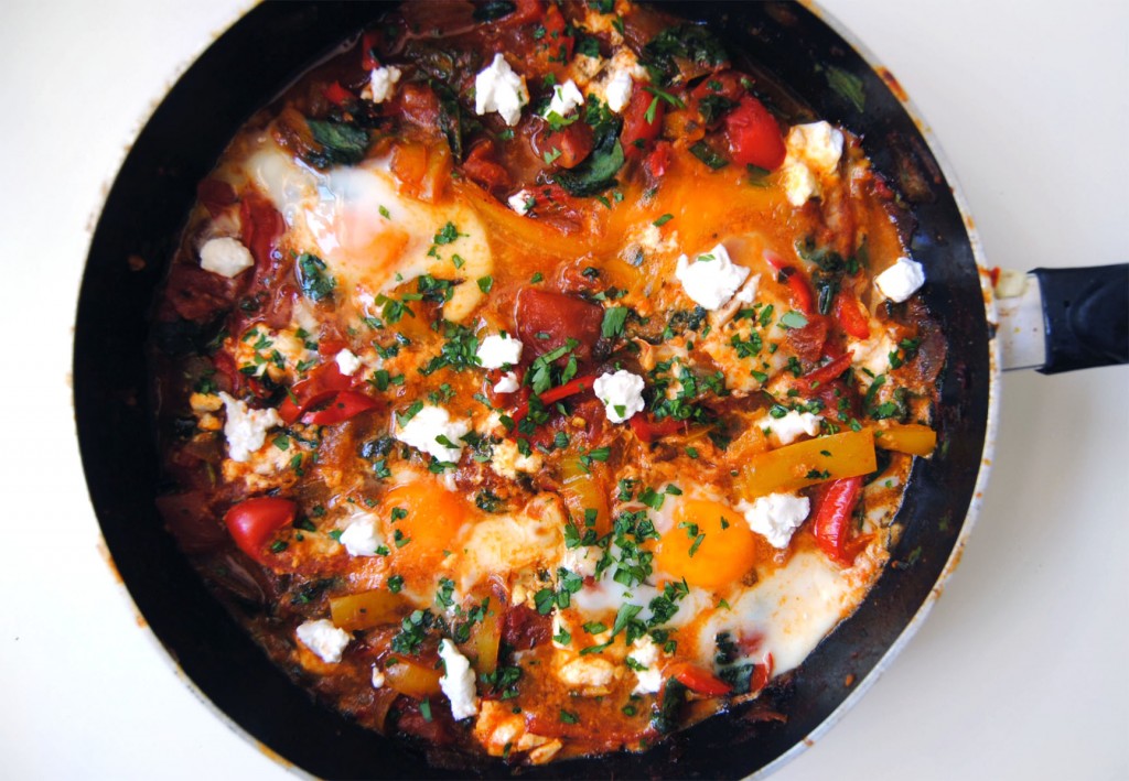 shakshuka above