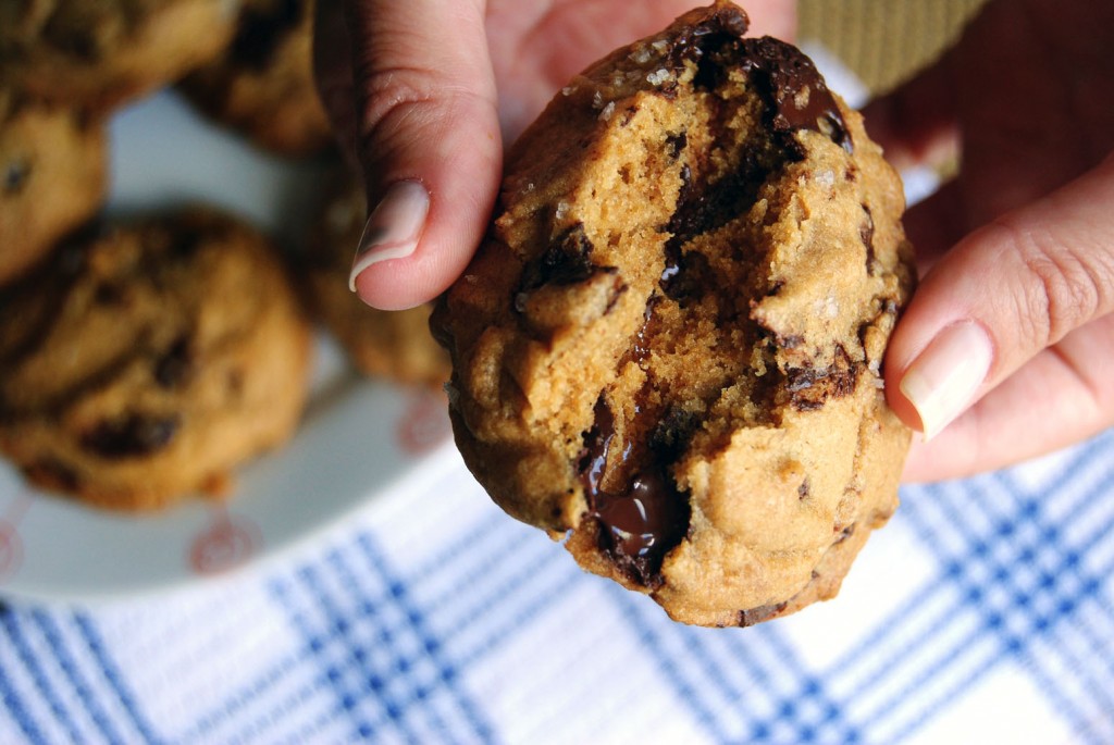 brown butter chocolate chip cookie