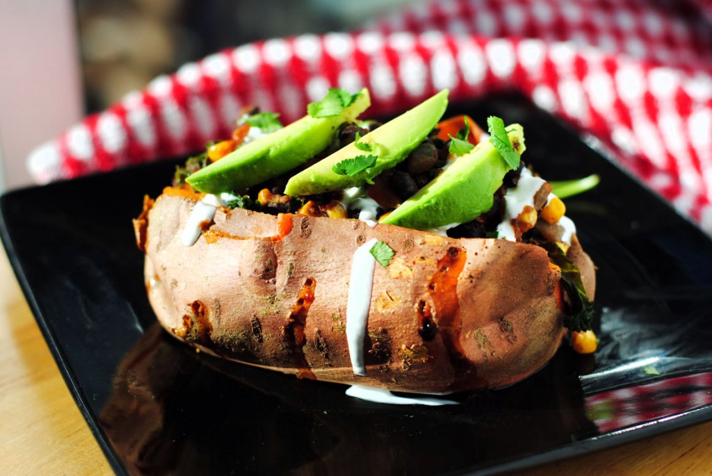 baked sweet potato